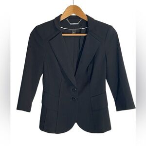 Y1- WHBM size 0 XS White House Black Market extra small Blazer Suit Top Jacket